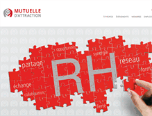 Tablet Screenshot of mutuelle-attraction.com